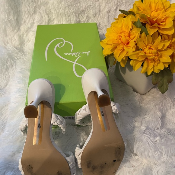Sam Edelman white, braided sandals size 8 - Picture 8 of 12